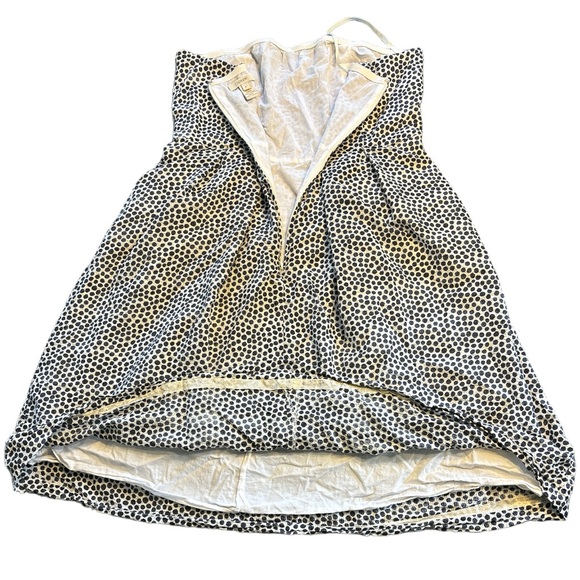 J Crew Strapless Polka Dot Dress Size 8 - Picture 3 of 12